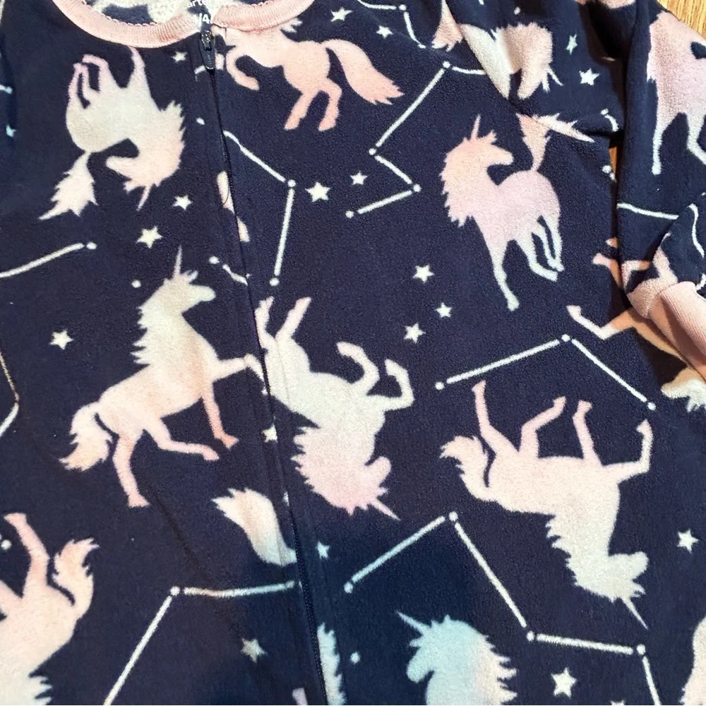 Carter's polar fleece unicorn‎ one piece outfit 4 years